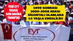 Torba Yasa’da Emeklilik Başlığı: 2000–2008 Girişliler İçin Yeni Senaryo Masada - Besid